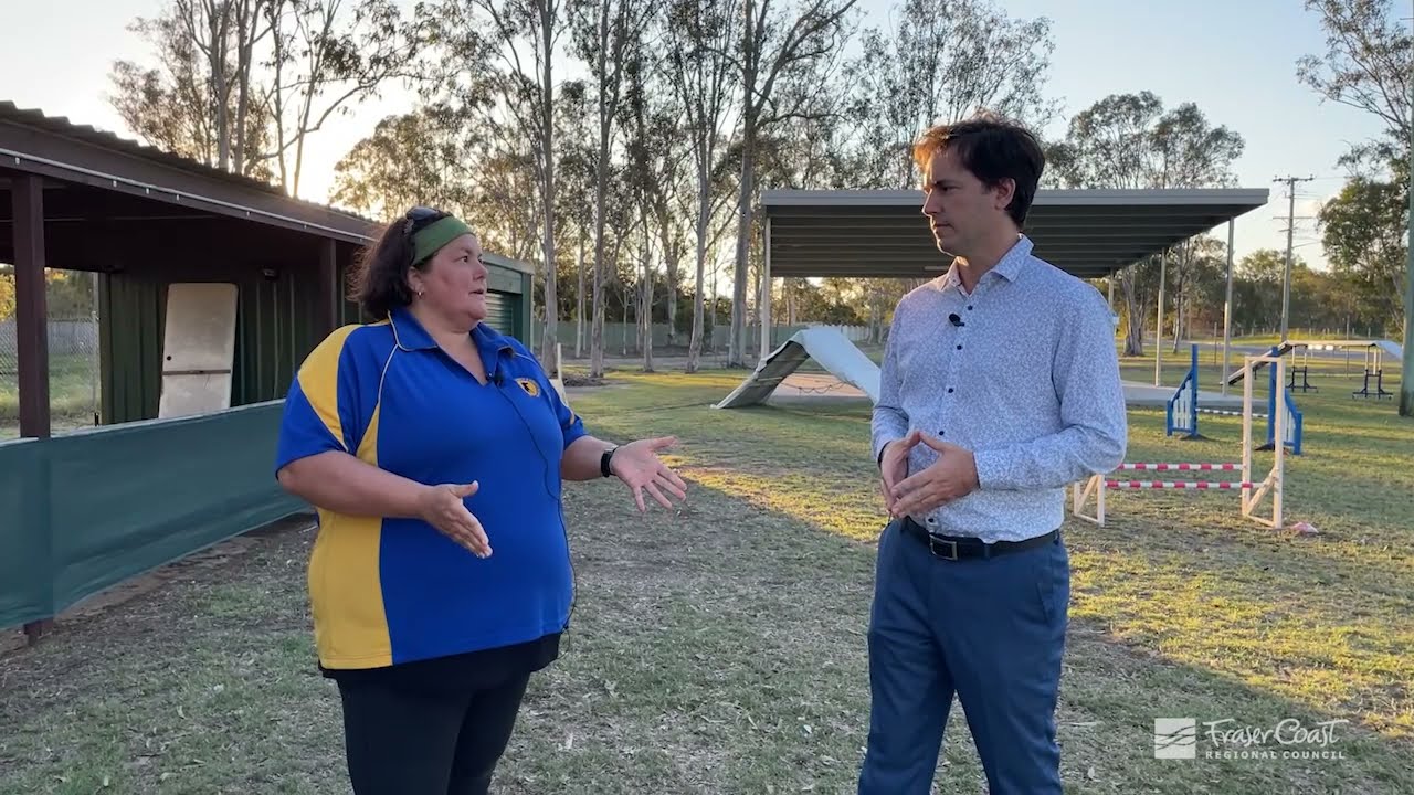 Hervey Bay Dog Obedience Club receive Council grant YouTube