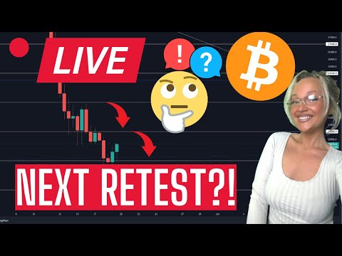 ⁣LIVE EMERGENCY UPDATE FOR BITCOIN!!! ANOTHER DROP COMING?!