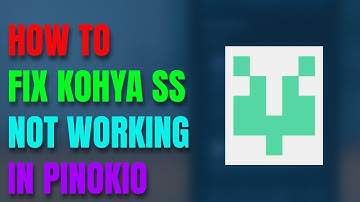 How To Fix Kohya SS Not Working In Pinokio!