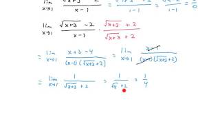 AP 1.3 Evaluate Limits Analytically