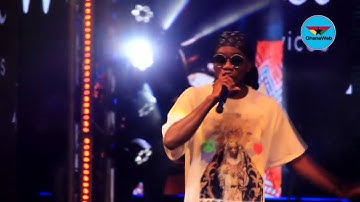 Patoranking performs at Becca UNVEILED