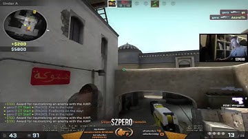 CS:GO - SZPERO Crazy 1 vs 5 Clutch On Stream