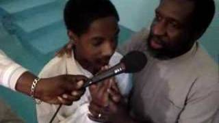 Cory Francis gets baptised
