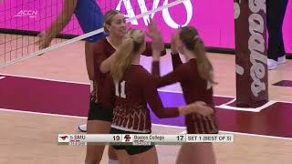 SMU vs. Boston College Full Match Replay | 2026 ACC Volleyball