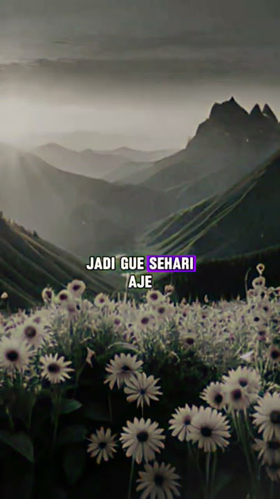 Coba Lu Jadi Gue Lyric..  #shortsviral #shortfunnymusic