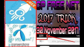 Gp free net 2017 November | 3g speed | techkamrul