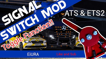 ATS & ETS2 Turn Signal Switch MOD