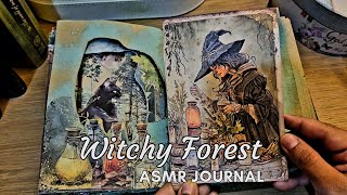 ASMR Witchy Forest Journal Scrapbooking
