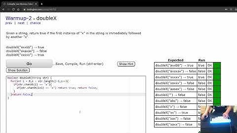 Study with me! - CodingBat - Java Warmup-2 Solutions