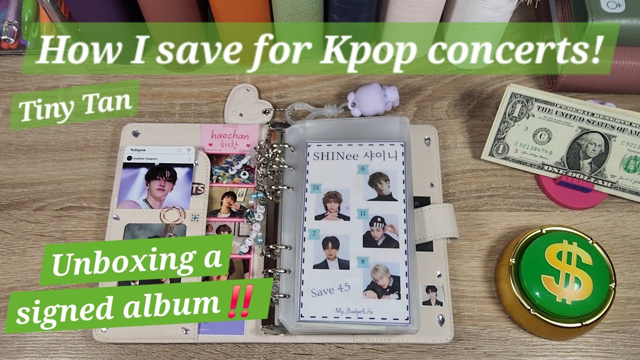🎶 Конкурс сбережений в KPop | 💜 BTS, SHINee, ATEEZ | Распаковка альбома Teen Top 🎤 | Cash Stuffing 💵