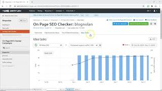 Idea tasks | Onpage Seo Checker | Semrush Tutorial