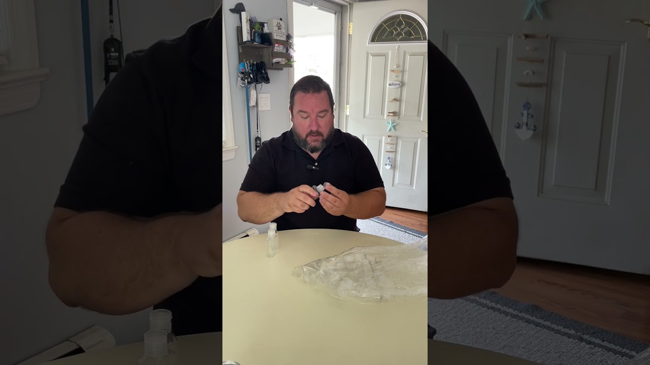 A Review Of The Frcctre 60 Pack 2 Oz Empty Clear Plastic Travel Bottles, Portable Refillable PET