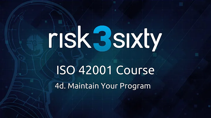 ISO 42001 Course - Maintain Your Program