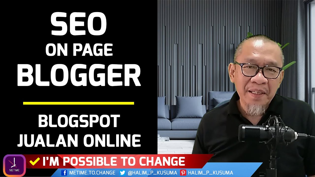 ⁣Seo On Page Blogger | Cara Optimasi Seo On Page Blogspot Jualan Online