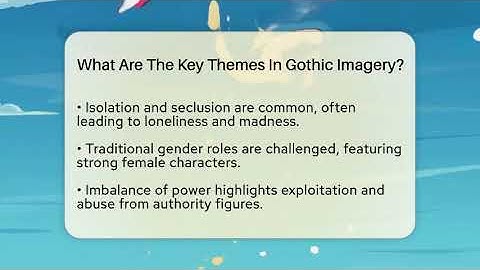 What Are The Key Themes In Gothic Imagery? - The Prose Path