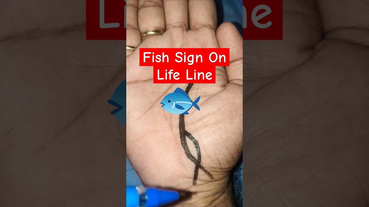 Fish 🐠 Sign on Life Line 
