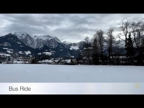 Bus Ride: Bischofswiesen to Berchtesgaden - Bavaria - Germany DE