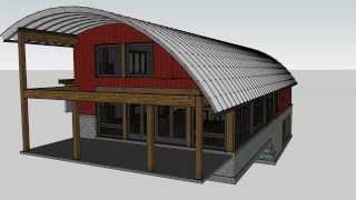 Howard Road Arch Barn - Exterior