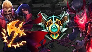 Testing CONQUEROR RUNE!! •HIGH ELO• [Best Moments] - Best Draven World - Vincent´s Draven