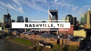 Nashville, TN aerial demo reel - Music City