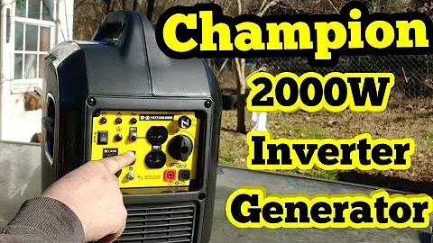 Unboxing and First Impressions of Champion 2000W Inverter Generator