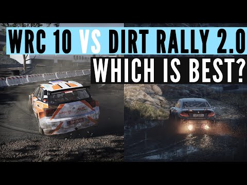 WRC 10 vs Dirt Rally 2.0: Which is the best rally game?