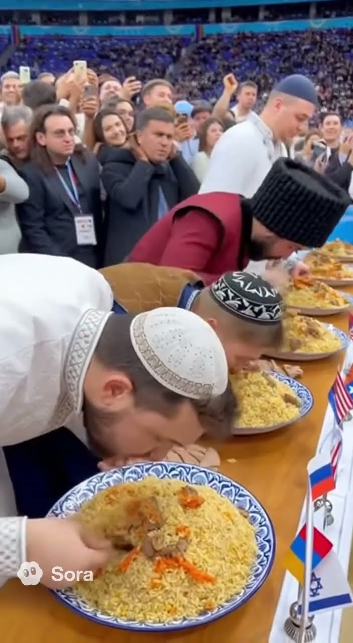 Plov eating championship short