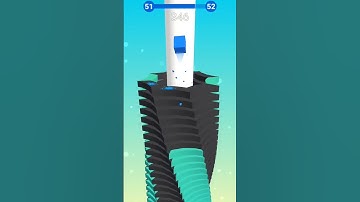 Stack Ball Game // Level 51 #youtubeshorts #shorts #hrgaming