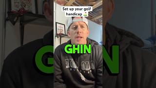 🏌️‍♂️ How to Set Up Your Golf Handicap with the GHIN App ⛳️ #golfhandicap  #golf #golftraining