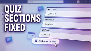 How To Add a New Section in Quiz on Microsoft Teams (Quick and Easy)
