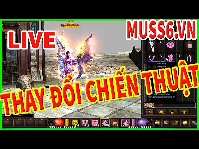 Mu Online Mới Nhất | MUSS6.VN ÚP ĐỒ NGÀY CUỐI | GAME TV LIVE STREAM