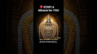 🙏 Lord Balaji has a miracle for YOU! (Do Not Skip) ✨ #Shorts #Govinda