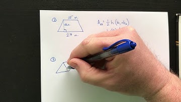 Geometry Section 10.2: Areas of Trapezoids, Rhombuses, and Kites