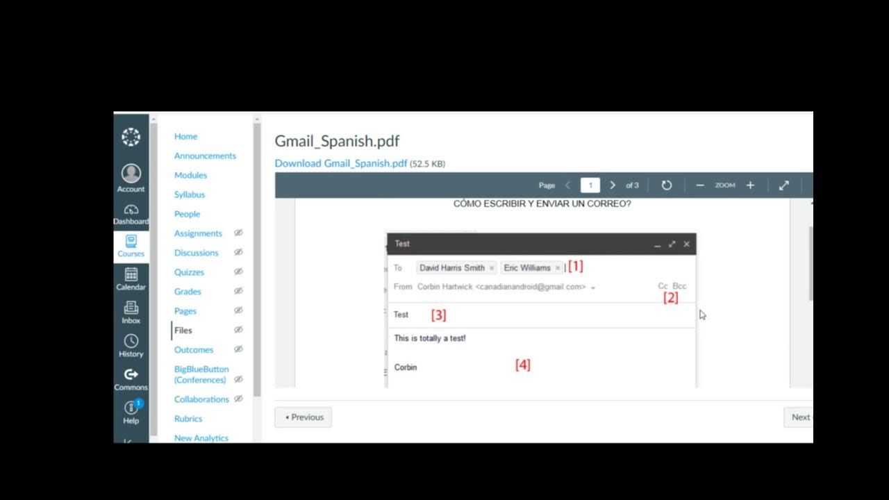 Usando el Gmail Copia Carbon y Copia Carbon Oculta YouTube