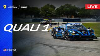 LIVE Ferrari Challenge North America - COTA, Qualifying 1