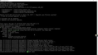 Configure SSH for Remote Access and Secure File Transfer Protocol on Ubuntu Server 17.04