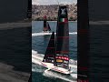 First sailing in Naples #americascup  #lunarossa