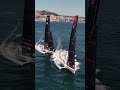 First sailing in Naples #americascup  #lunarossa