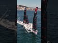 First sailing in Naples #americascup  #lunarossa
