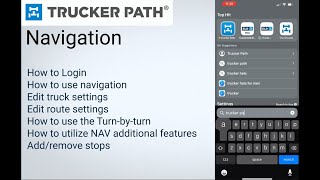 Trucker Path Navigation - How To Guide Net Worth
