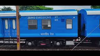1st Video of India's Hydrogen Powered Train, India's NaMo Green Rail, H2 Powered, #indianrailways