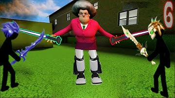 Scary Teacher 3D  ⚔️ Competition time Gameplay Walkthrough Part 6(Android, iOS)🛡️🔥