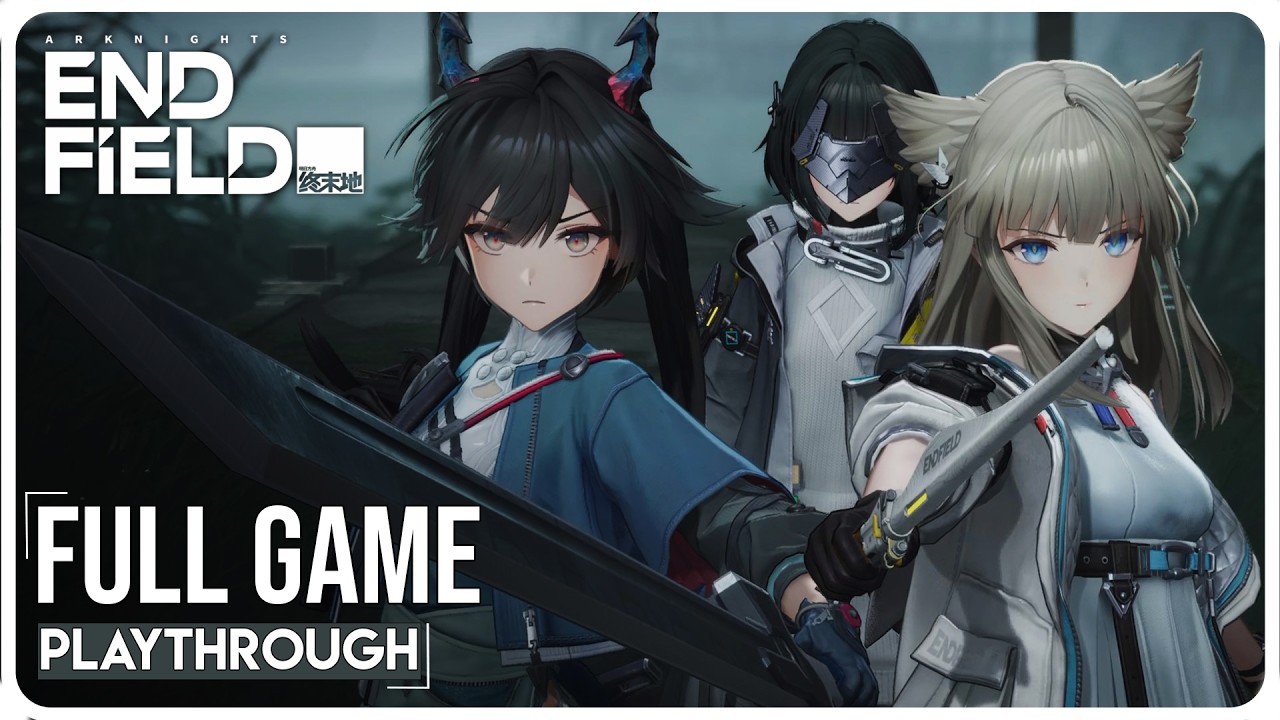 Arknights: Endfield 1.0 - Full Game Playthrough (Female MC)