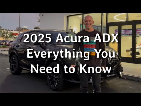 Every 2025 Acura ADX Feature Explained