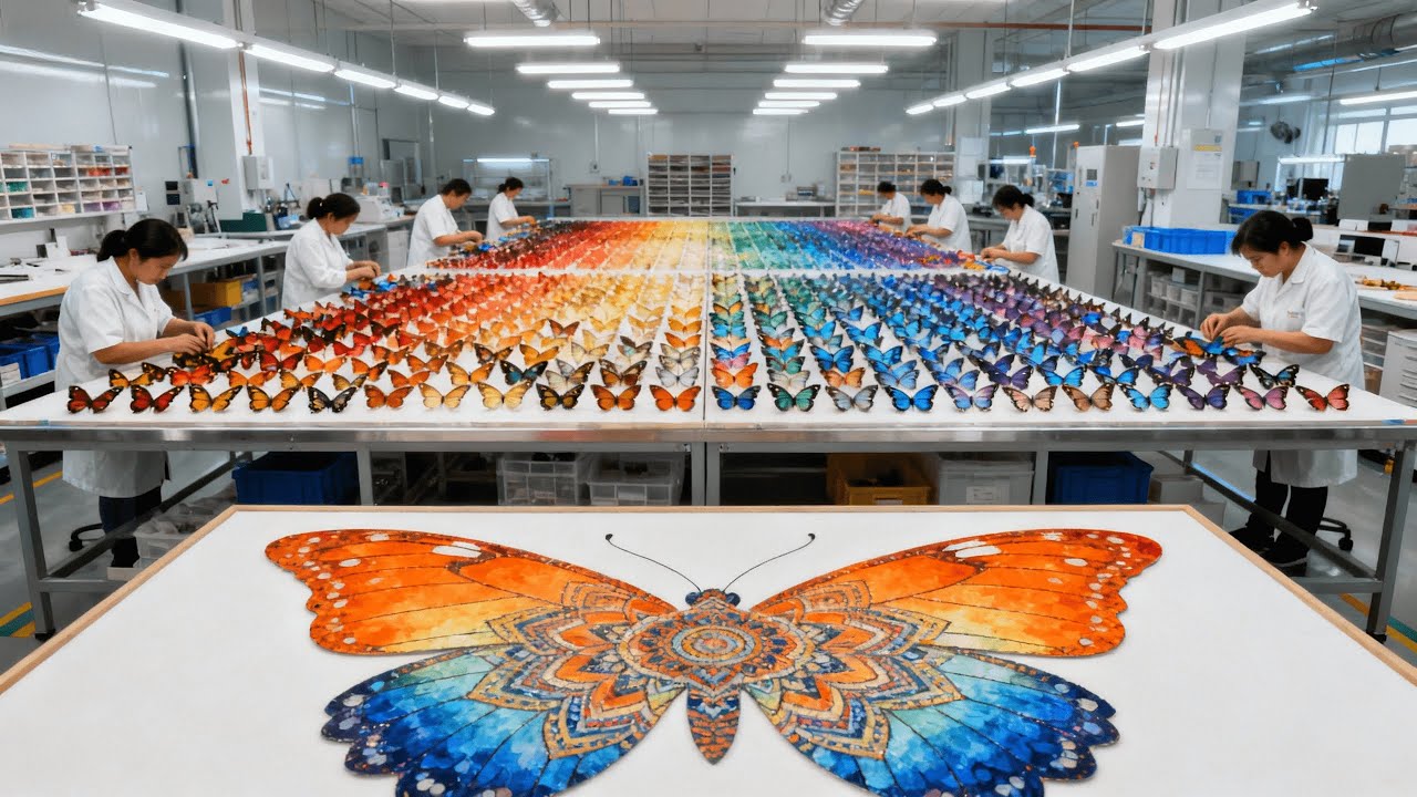 Inside the Butterfly Wing Factory: How Million Rare Insects Become ...