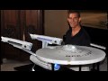 Star Trek 6 foot scratch built Enterprise A - Construction