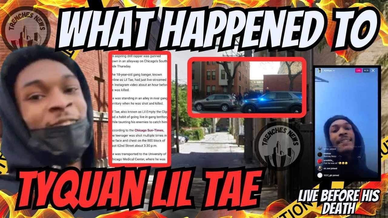 Tyquan World Lil Tae KILLED Shot In Face And Chest 😱