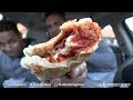 Eating Pot Belly Pizza & Meatball Sandwich @hodgetwins