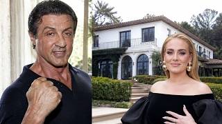 Inside the MASSIVE Mansion Sylvester Stallone Sold to Adele... She Kept His ROCKY Statue
