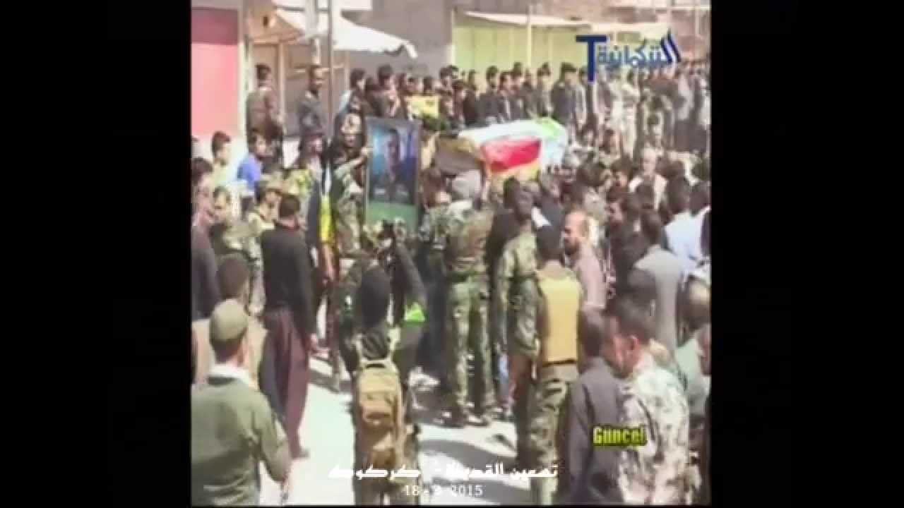 تشييع شهداء الحشد الشعبي التركماني في طوزخورماتو